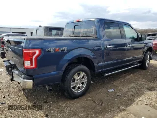 2016 Ford F-150 XLT with VIN 1FTEW1EP8GFA10766, listed as a Copart auction lot 53905895 with 104,553 mi miles and Salvage Title. Bid and sale history available at carsss.com. Image 3.