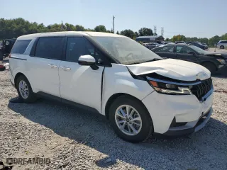 2023 Kia Carnival LX with VIN KNDNB4H34P6196540, listed as a Copart auction lot 68881194 with 44,717 mi miles and Salvage Title. Bid and sale history available at carsss.com. Image 4.