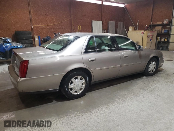 2003 Cadillac DeVille with VIN 1G6KD54Y23U194654, listed as a Copart auction lot 53878435 with 77,451 mi miles and Salvage Title. Bid and sale history available at carsss.com. Image 3.