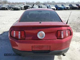 2010 Ford Mustang V6 with VIN 1ZVBP8AN0A5180837, listed as a Copart auction lot 49065685 with 150,494 mi miles and Salvage Title. Bid and sale history available at carsss.com. Image 6.