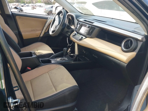 2017 Toyota RAV4 XLE with VIN JTMWFREV3HD105878, listed as a IAAI auction lot 41889338 with 75,784 mi miles. Bid and sale history available at carsss.com. Image 5.