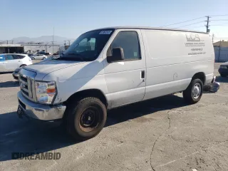 2012 Ford Econoline Cargo Recreational with VIN 1FTNE2EW6CDA00808, listed as a Copart auction lot 87967515 with 138,405 mi miles and Salvage Title. Bid and sale history available at carsss.com. Image 1.