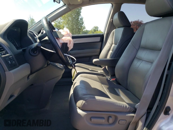 2010 Honda CR-V EX-L with VIN 5J6RE4H75AL051067, listed as a Copart auction lot 59823455 with 102,032 mi miles and Salvage title. Bid and sale history available at DreamBid. Image 7.
