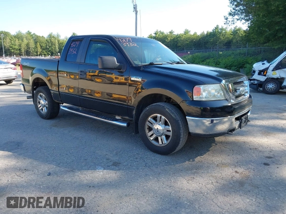 2008 Ford F-150 XLT with VIN 1FTPX14518FB65828, listed as a IAAI auction lot 42793932 with 142,282 mi miles and . Bid and sale history available at DreamBid. Image 1.