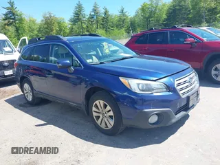 2015 Subaru Outback Premium z VIN 4S4BSAHC1F3302116, wystawiony jako IAAI lot #42346858 z przebiegiem 251 165 mil mil oraz . Historia ofert i sprzedaży dostępna na DreamBid. Obrazek 1.