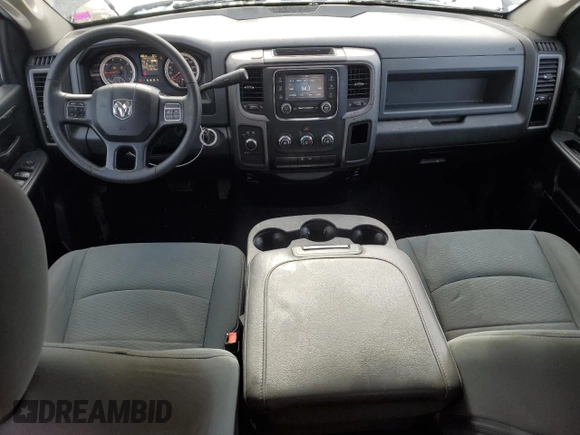 2018 Ram 1500 Express with VIN 1C6RR7FT0JS171786, listed as a Copart auction lot 46396365 with 213,816 mi miles and Salvage Title. Bid and sale history available at carsss.com. Image 8.