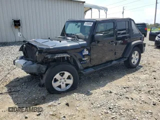 2008 Jeep Wrangler Unlimited Sahara with VIN 1J4GA59178L607960, listed as a Copart auction lot 57855995 with 122,913 mi miles and Salvage title. Bid and sale history available at DreamBid. Image 1.