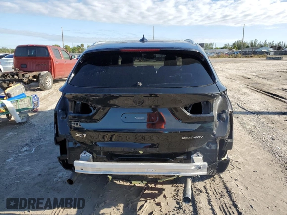 2019 BMW X1 sDrive28i with VIN WBXHU7C57K3H45035, listed as a Copart auction lot 47644493 with 34,629 mi miles and . Bid and sale history available at DreamBid. Image 6.