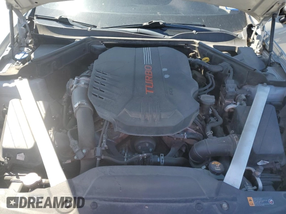 2019 Kia Stinger GT1 with VIN KNAE45LCXK6066467, listed as a Copart auction lot 87262144 with 106,033 mi miles and Clean Title. Bid and sale history available at DreamBid. Image 11.
