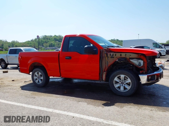 2016 Ford F-150 XL with VIN 1FTMF1C8XGKE33458, listed as a IAAI auction lot 42103336 with 143,786 mi miles and . Bid and sale history available at DreamBid. Image 1.