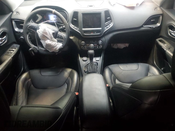 2022 Jeep Cherokee Latitude Lux z VIN 1C4PJMMX3ND543868, wystawiony jako Copart lot #58288885 z przebiegiem 27 975 mil mil oraz Nie do naprawy • Non repairable. Historia ofert i sprzedaży dostępna na DreamBid. Obrazek 8.