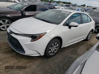 2020 Toyota Corolla LE with VIN 5YFEPRAE3LP022360, listed as a Copart auction lot 52259075 with 73,433 mi miles and Salvage Title. Bid and sale history available at carsss.com. Image 1.