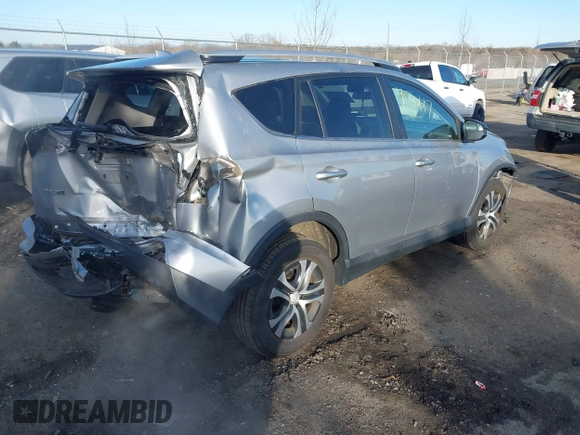 2016 Toyota RAV4 LE with VIN 2T3BFREV7GW538636, listed as a IAAI auction lot 41740617 with 59,102 mi miles. Bid and sale history available at carsss.com. Image 4.