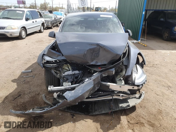 2022 Tesla Model Y Performance with VIN 7SAYGDEF7NF456866, listed as a Copart auction lot 52552685 with Not provided miles and Salvage title. Bid and sale history available at DreamBid. Image 5.