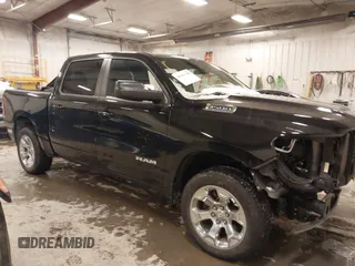2022 Ram 1500 Big Horn with VIN 1C6SRFFTXNN419008, listed as a IAAI auction lot 41565394 with 26,003 mi miles. Bid and sale history available at carsss.com. Image 1.