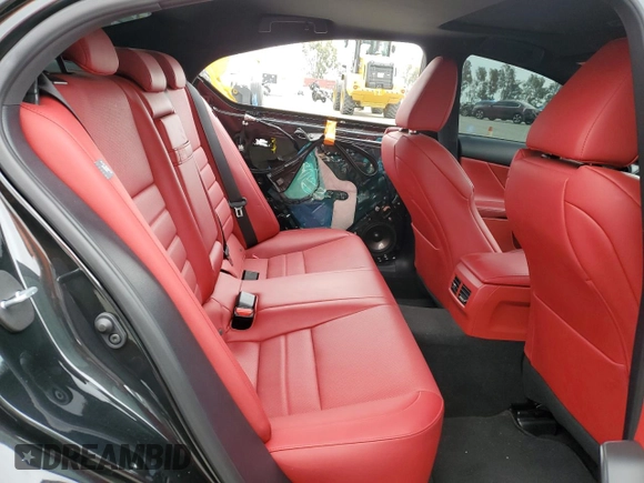 2023 Lexus IS 350 F Sport with VIN JTHGZ1B21P5069896, listed as a Copart auction lot 50947125 with 13,980 mi miles and Salvage title. Bid and sale history available at DreamBid. Image 10.
