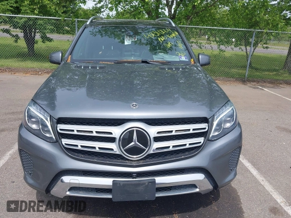 2019 Mercedes-Benz GLS 450 with VIN 4JGDF6EE1KB226588, listed as a IAAI auction lot 42310009 with 116,124 mi miles and . Bid and sale history available at DreamBid. Image 12.