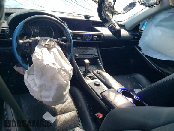 2017 Lexus IS 300 with VIN JTHCM1D23H5018315, listed as a Copart auction lot 76665123 with 67,836 mi miles and Non repairable. Bid and sale history available at DreamBid. Image 8.