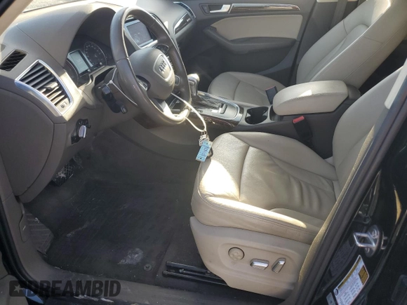 2016 Audi Q5 Premium with VIN WA1C2AFP5GA016405, listed as a Copart auction lot 42056425 with 107,010 mi miles and Salvage Title. Bid and sale history available at carsss.com. Image 7.