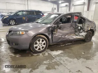 2008 Mazda 3 i Sport with VIN JM1BK12F281781359, listed as a Copart auction lot 82424354 with 171,914 mi miles and Salvage Title. Bid and sale history available at DreamBid. Image 1.