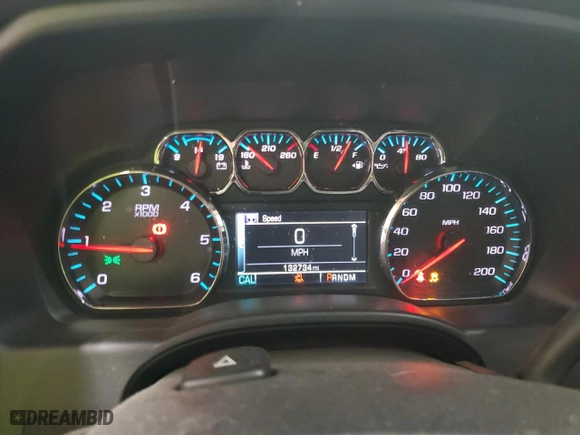2015 Chevrolet Silverado 1500 LTZ with VIN 3GCUKSEC3FG265042, listed as a Copart auction lot 50980495 with 132,734 mi miles and Salvage Title. Bid and sale history available at carsss.com. Image 9.