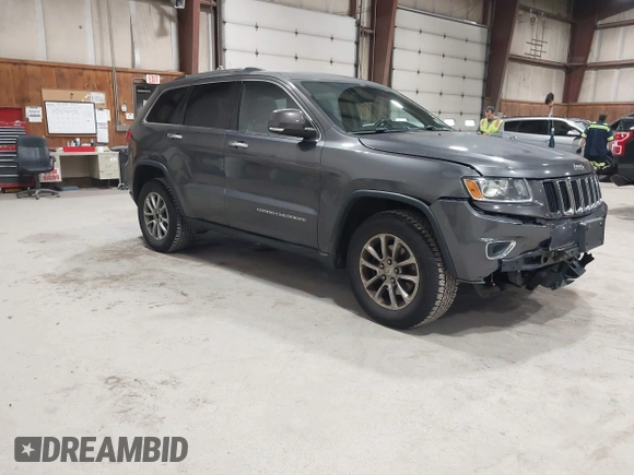 2014 Jeep Grand Cherokee Limited with VIN 1C4RJFBG5EC431019, listed as a IAAI auction lot 42402521 with 151,506 mi miles and . Bid and sale history available at DreamBid. Image 1.
