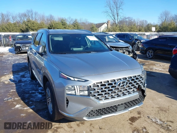 2022 Hyundai Santa Fe SEL with VIN 5NMS24AJ2NH419203, listed as a IAAI auction lot 41413145 with 69,080 mi miles. Bid and sale history available at carsss.com. Image 1.