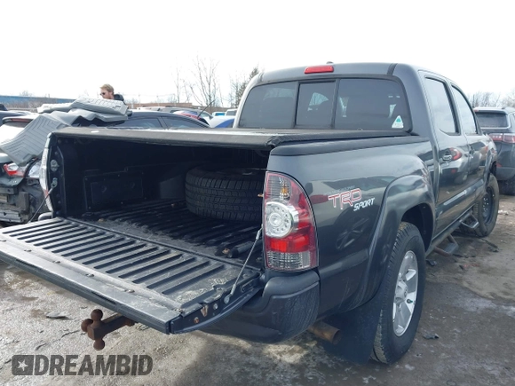 2011 Toyota Tacoma PreRunner with VIN 3TMJU4GN8BM123949, listed as a IAAI auction lot 41416665 with 152,885 mi miles and . Bid and sale history available at DreamBid. Image 4.