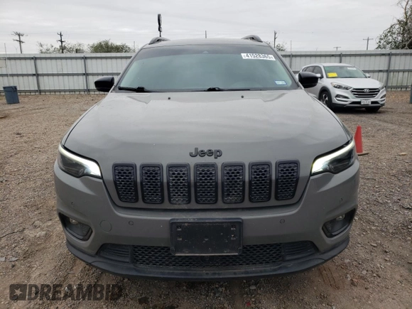 2023 Jeep Cherokee Altitude Lux with VIN 1C4PJMMB0PD115196, listed as a Copart auction lot 41528365 with 27,059 mi miles and Salvage Title. Bid and sale history available at carsss.com. Image 5.