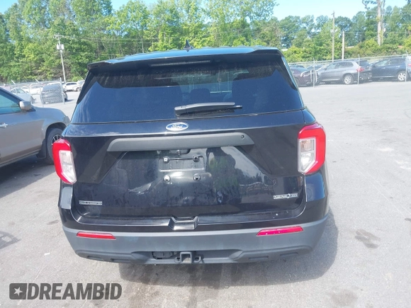 2020 Ford Police Interceptor Utility z VIN 1FM5K8AB4LGC36611, wystawiony jako IAAI lot #42199062 z przebiegiem 104 684 mil mil oraz . Historia ofert i sprzedaży dostępna na DreamBid. Obrazek 16.