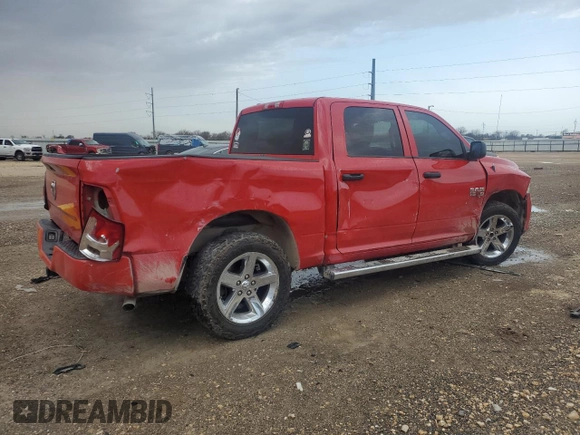 2014 Ram 1500 Express with VIN 1C6RR6KG5ES441037, listed as a Copart auction lot 47553655 with 114,521 mi miles and Salvage Title. Bid and sale history available at carsss.com. Image 3.
