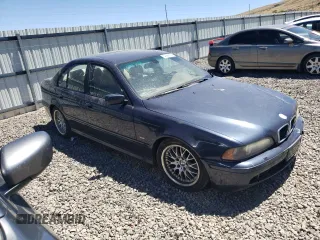 2002 BMW 5 Series 530iA with VIN WBADT63402CH93764, listed as a Copart auction lot 64886594 with 0 mi miles and Salvage Title. Bid and sale history available at carsss.com. Image 4.