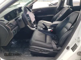 2017 Honda Accord Touring with VIN JHMCR6F7XHC018105, listed as a Copart auction lot 58632345 with 116,930 mi miles and Salvage title. Bid and sale history available at DreamBid. Image 7.