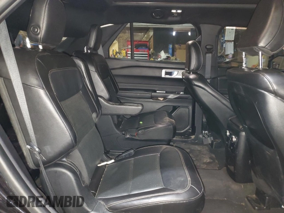 2020 Ford Explorer Limited with VIN 1FMSK8FH2LGB53663, listed as a Copart auction lot 43566905 with 72,226 mi miles and Salvage Title. Bid and sale history available at carsss.com. Image 12.