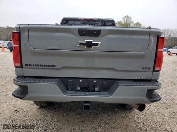 2024 Chevrolet Silverado 2500HD LTZ with VIN 2GC4YPEY4R1242194, listed as a Copart auction lot 45591035 with NaN miles and Salvage Title. Bid and sale history available at carsss.com. Image 6.