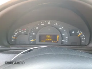 2003 Mercedes-Benz C 230 Kompressor with VIN WDBRF40JX3F395861, listed as a Copart auction lot 81585234 with 83,544 mi miles and Salvage Title. Bid and sale history available at DreamBid. Image 9.