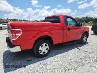 2011 Ford F-150 XL with VIN 1FTMF1CM4BFC43587, listed as a Copart auction lot 63575815 with 110,717 mi miles and Clean title. Bid and sale history available at DreamBid. Image 3.