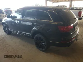 2013 Audi Q7 3.0T Premium Plus with VIN WA1LGAFE4DD003686, listed as a Copart auction lot 46937115 with 137,905 mi miles and Salvage Title. Bid and sale history available at carsss.com. Image 2.