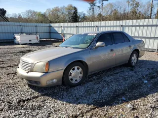 2003 Cadillac DeVille with VIN 1G6KD54YX3U169808, listed as a Copart auction lot 50146185 with 91,249 mi miles and Salvage Title. Bid and sale history available at carsss.com. Image 1.