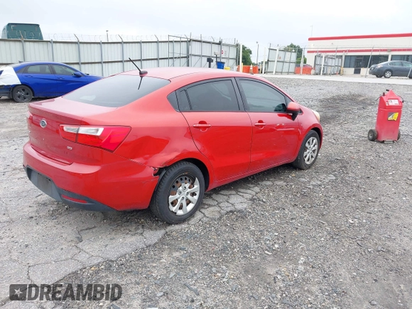 2013 Kia Rio LX z VIN KNADM4A33D6109414, wystawiony jako IAAI lot #42354987 z przebiegiem 116 567 mil mil oraz . Historia ofert i sprzedaży dostępna na DreamBid. Obrazek 4.
