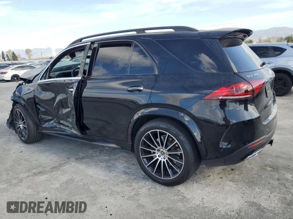 2023 Mercedes-Benz GLE 450 with VIN 4JGFB5KB2PA930305, listed as a Copart auction lot 47260805 with 38,283 mi miles and Salvage title. Bid and sale history available at DreamBid. Image 2.