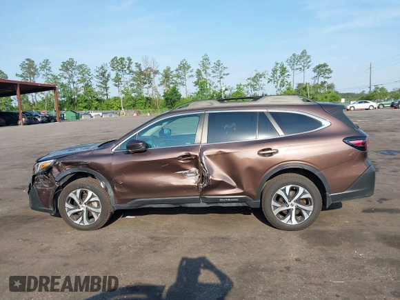 2022 Subaru Outback Limited with VIN 4S4BTANC6N3220012, listed as a IAAI auction lot 42309971 with 54,697 mi miles and . Bid and sale history available at DreamBid. Image 14.
