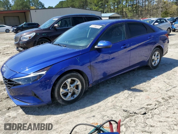 2023 Hyundai Elantra SE with VIN KMHLL4AG1PU388054, listed as a Copart auction lot 51156375 with 76,454 mi miles and Salvage Title. Bid and sale history available at DreamBid. Image 1.