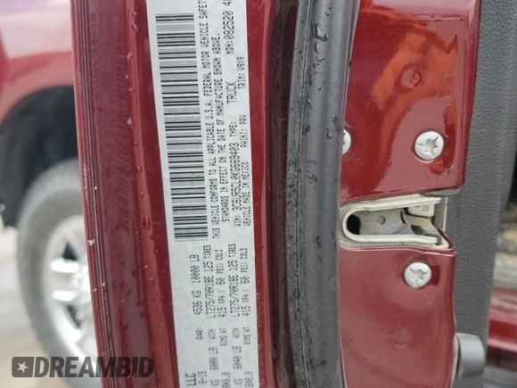 2019 Ram 2500 Tradesman with VIN 3C6UR5CL0KG669403, listed as a Copart auction lot 50651665 with 101,912 mi miles and Salvage Title. Bid and sale history available at carsss.com. Image 12.