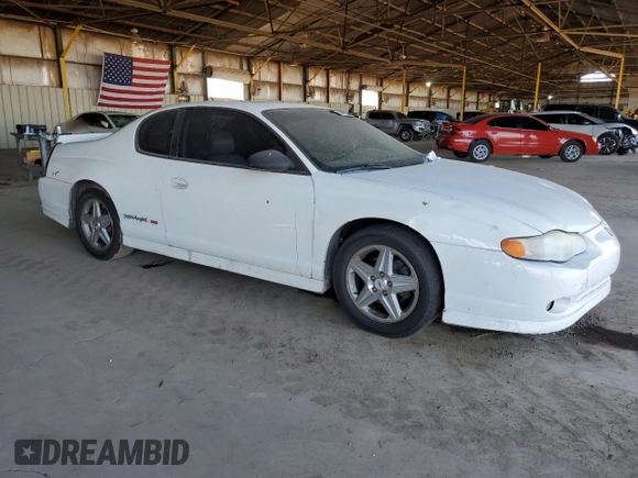 2005 Chevrolet Monte Carlo SS Supercharged z VIN 2G1WZ121X59240304, wystawiony jako Copart lot #54410565 z przebiegiem 161 136 mil mil oraz Szkoda całkowita • Salvage title. Historia ofert i sprzedaży dostępna na DreamBid. Obrazek 4.