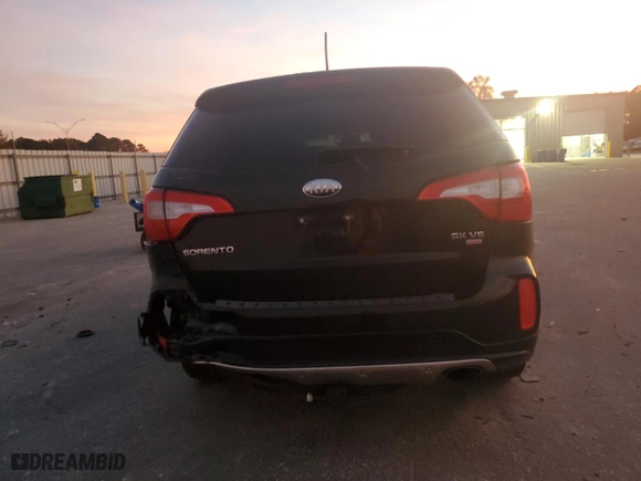 2014 Kia Sorento SX Limited with VIN 5XYKWDA77EG466178, listed as a Copart auction lot 78546154 with 107,867 mi miles and Salvage Title. Bid and sale history available at carsss.com. Image 6.