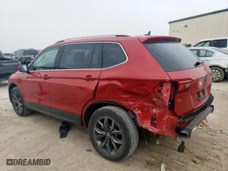 2023 Volkswagen Tiguan SE with VIN 3VV3B7AX0PM126251, listed as a Copart auction lot 51578535 with 6,956 mi miles and Salvage Title. Bid and sale history available at carsss.com. Image 2.