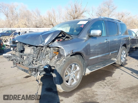 2014 Nissan Armada Platinum z VIN 5N1AA0NE2EN610901, wystawiony jako IAAI lot #41476511 z przebiegiem 148 306 mil mil oraz . Historia ofert i sprzedaży dostępna na DreamBid. Obrazek 18.