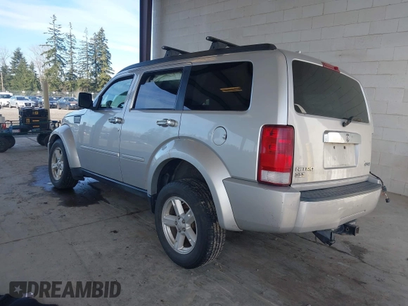 2007 Dodge Nitro SLT with VIN 1D8GU58K97W616701, listed as a IAAI auction lot 41666666 with 174,052 mi miles and . Bid and sale history available at carsss.com. Image 3.