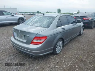 2009 Mercedes-Benz C 300 Sport with VIN WDDGF54XX9R060030, listed as a IAAI auction lot 42450340 with 192,718 mi miles and . Bid and sale history available at DreamBid. Image 4.